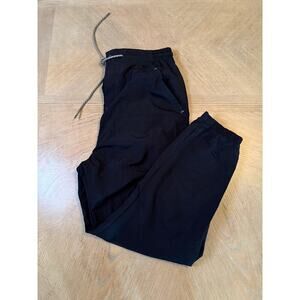 Gymshark men’s retake track joggers black size large